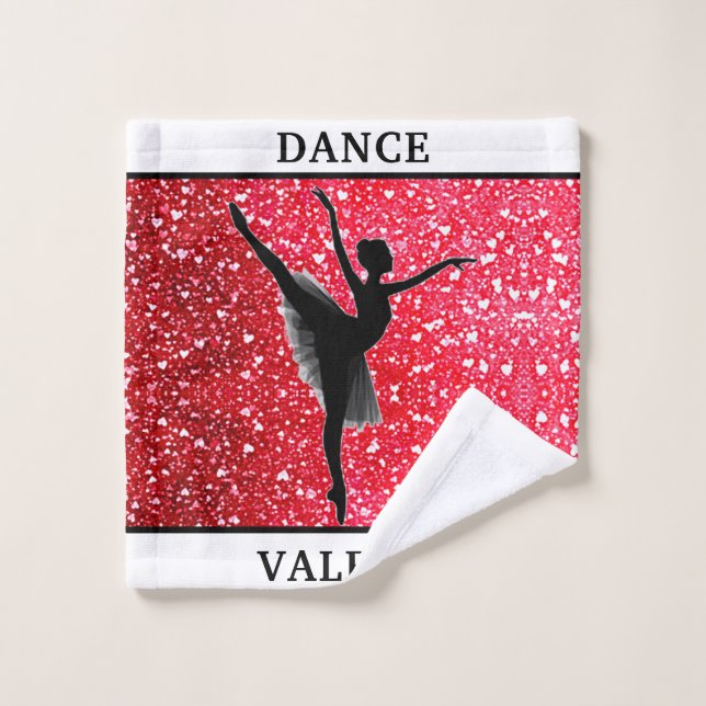 Dance Ballerina Wash Cloth Toalla (Toallita)