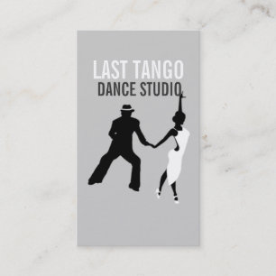 Dance Studio, instructor, bailarín, tarjeta de vis
