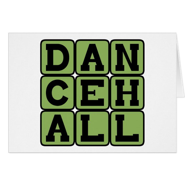 Dancehall, Género Musical (Anverso (Horizontal))