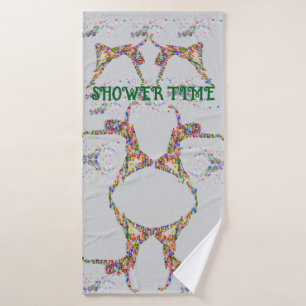 DANCER BATH TOWEL
