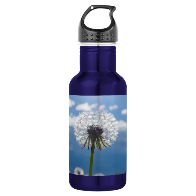 Dandelion En La Botella De Agua Ligera (Anverso)