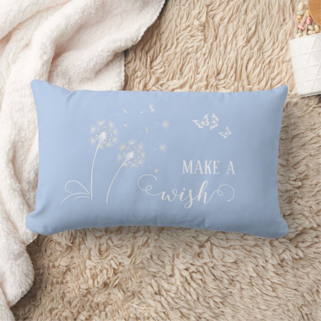 Dandelion hace una almohada lumbar deseable (Manta)