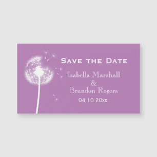 Dandelion morado asequible salva el imán de la fec