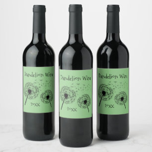 Dandelion quiere diseñar etiqueta de vino