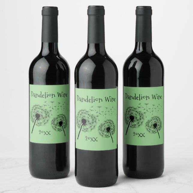 Dandelion quiere diseñar etiqueta de vino (Botellas)