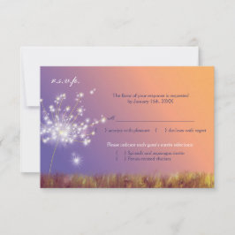 Dandelion Wedding RSVP