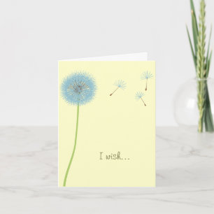 Dandelion Wish - Tarjeta de motivación