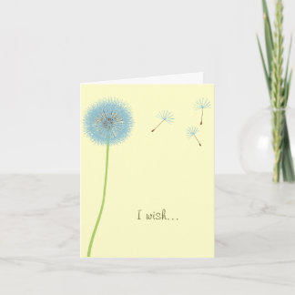 Dandelion Wish - Tarjeta de motivación