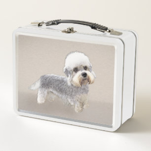 Dandie Dinmont Terrier Pintura Original De Perro