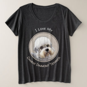 Dandie Dinmont Terrier Pintura Original De Perro