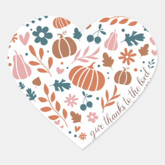 Dando gracias al señor Pegatina