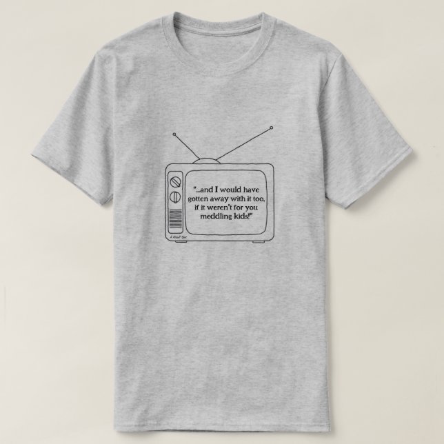 Dando la cara a los niños - Una camiseta del señor (Diseño del anverso)
