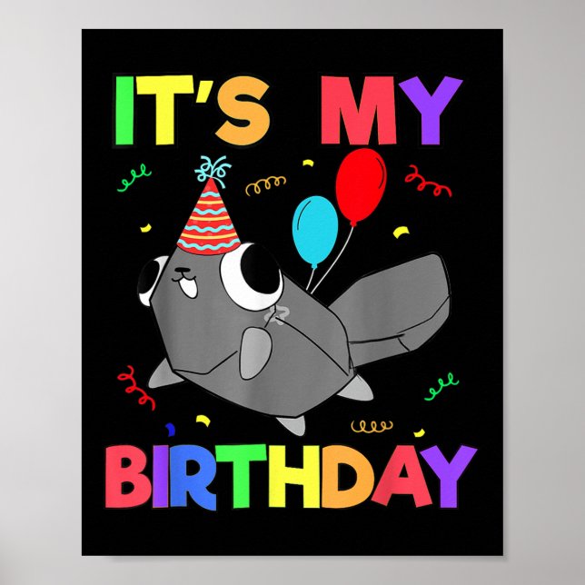 Dandys World Pebble Cumpleaños Decoración Para Niñ (Frente)