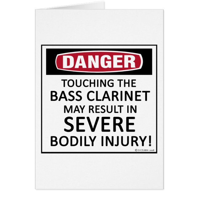 Danger Bass Clarinet (Frente)