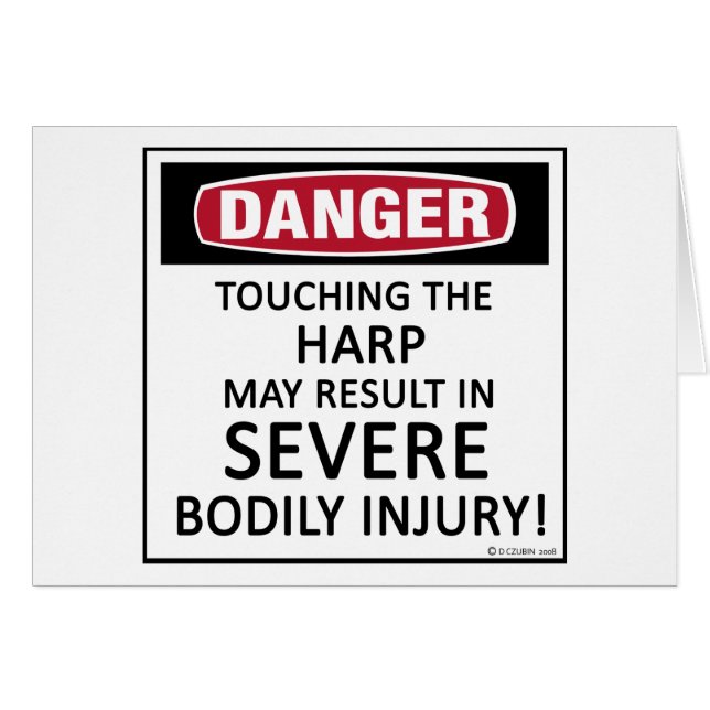 Danger Harp (Anverso (Horizontal))