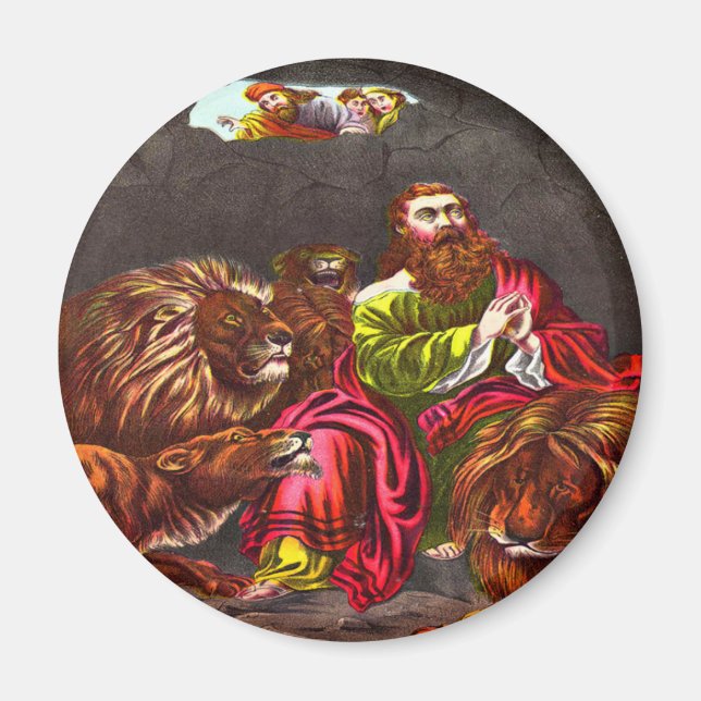 Daniel en el imán del león (Frente)