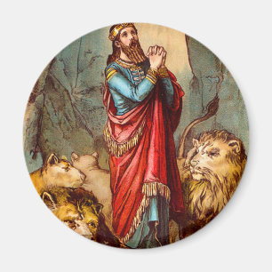 Daniel en el imán del león