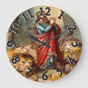 Daniel en el reloj del león