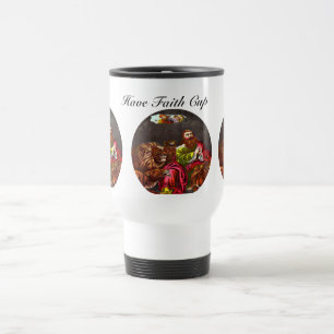 Daniel en la taza de oro del león
