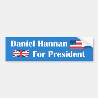 Daniel Hannan para el presidente pegatina para el