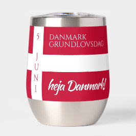 Danmark Grundlovsdag Bandera del Día Nacional Dané