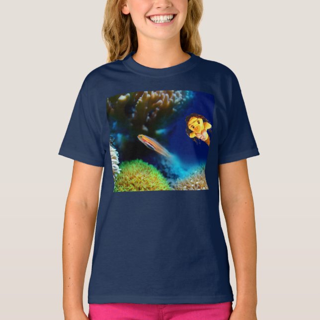 Danni, la camiseta de la sirena (Anverso)