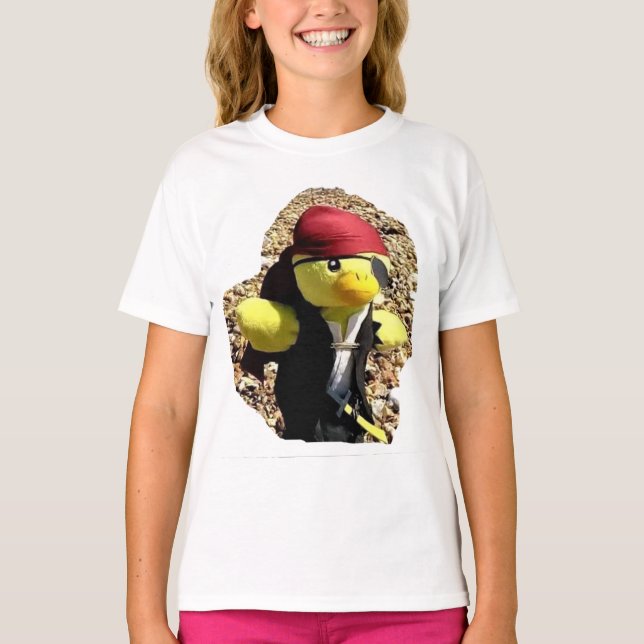 Danny Duck hizo la camiseta pirata (Anverso)
