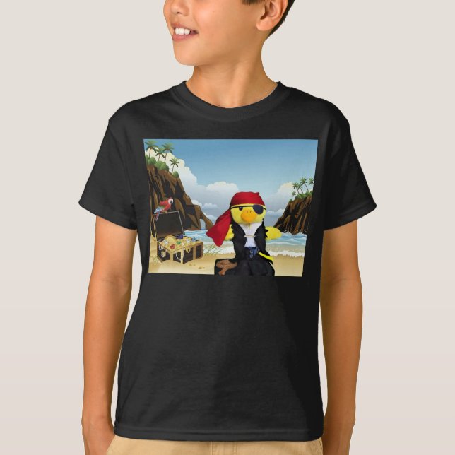 Danny Duck hizo la camiseta pirata (Anverso)