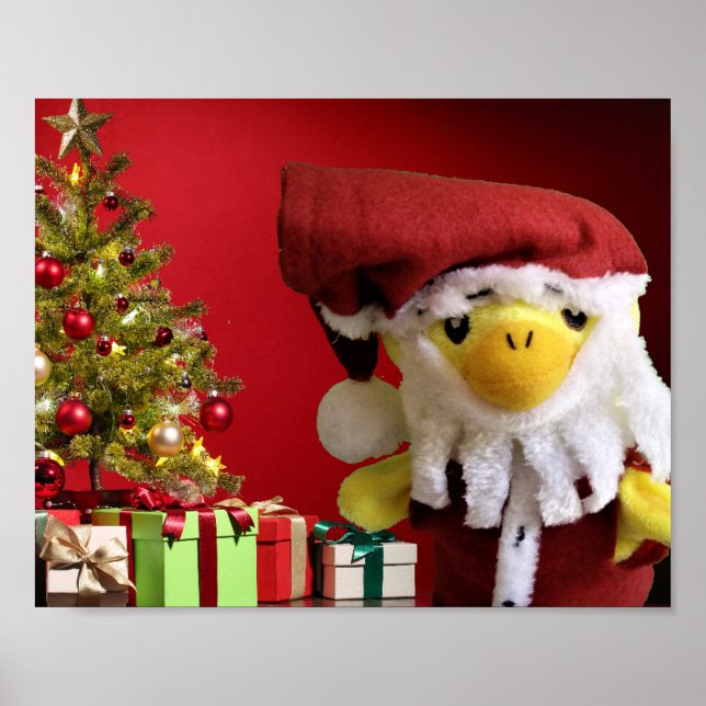 Danny Duck Santa. Póster (Frente)