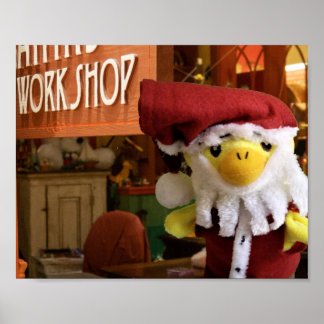 Danny Duck Santa. Póster