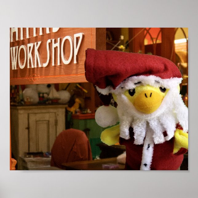 Danny Duck Santa. Póster (Frente)