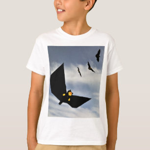 Danny Duck the Bat vuela con murciélagos. Camiseta