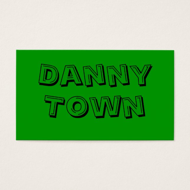 Danny, Town (Frente)