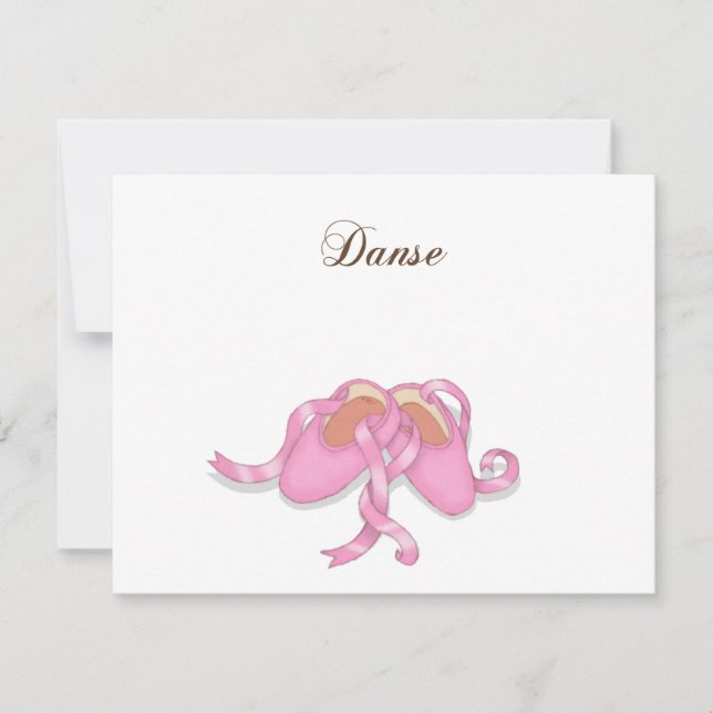 "Danse" Zapatillas de Ballet (Anverso)