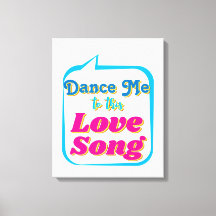 Dántame a esta canción de amor, arte mural