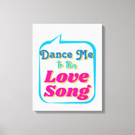 Dántame a esta canción de amor, arte mural