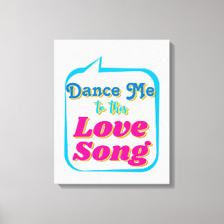 Dántame a esta canción de amor, arte mural