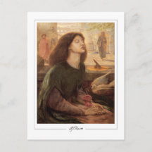Dante Gabriel Rossetti #42 - Tarjeta postal de art