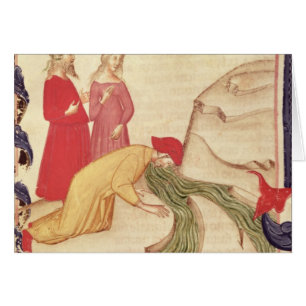 Dante que se purifica antes de entrar