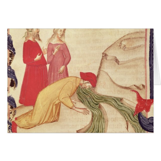 Dante que se purifica antes de entrar (Anverso (Horizontal))
