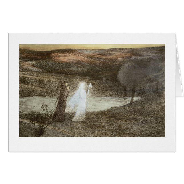 Dante y Beatrice, de L'Estampe Moderne, pubs (Anverso (Horizontal))