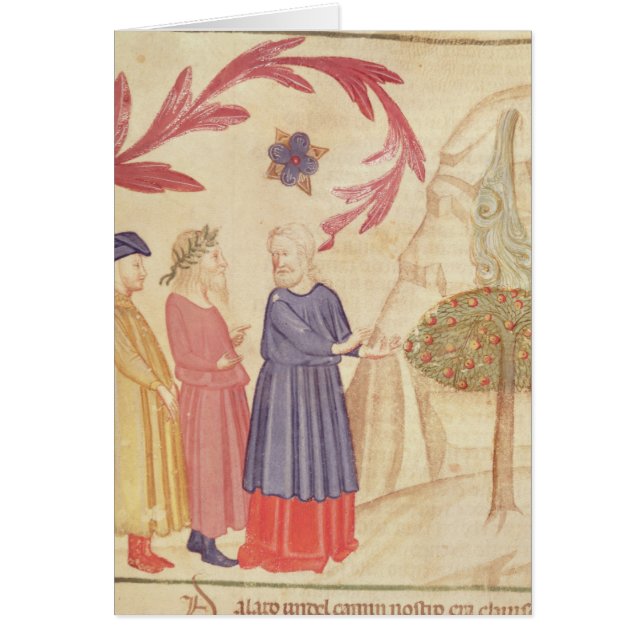 Dante y Virgil en el paraíso terrestre (Frente)