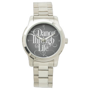 Danza a través de la vida reloj de pulsera
