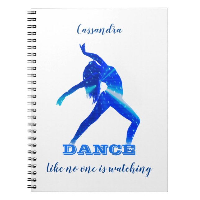 Danza - Como nadie está mirando - Cuaderno (Frente)