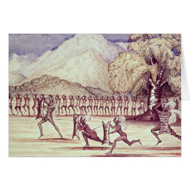 Danza de guerra (Anverso (Horizontal))