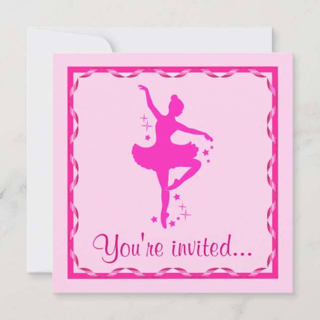Danza de invitación Considerando: Ballerina en ros (Anverso)