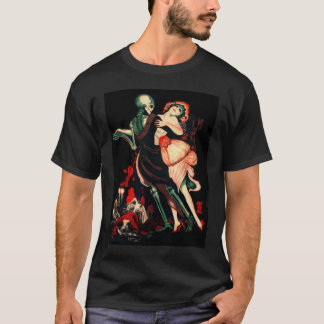 Danza de la camiseta para hombre de la muerte