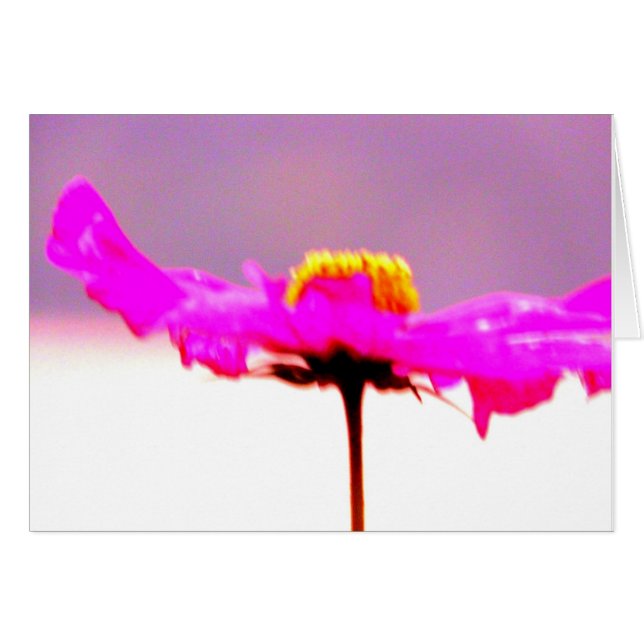 Danza de la tarjeta del cosmos (Anverso (Horizontal))