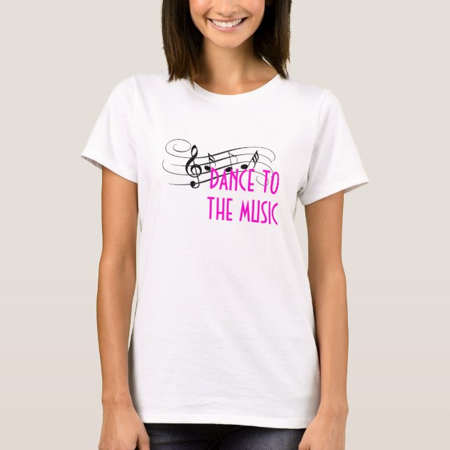 Danza de las mujeres a la camiseta de manga larga  (Anverso)