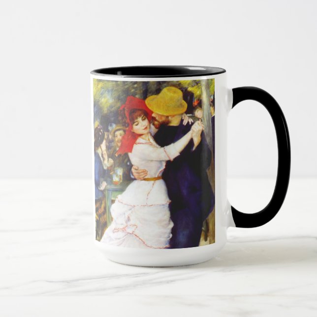 Danza de Renoir en la taza de Bougival (Derecha)